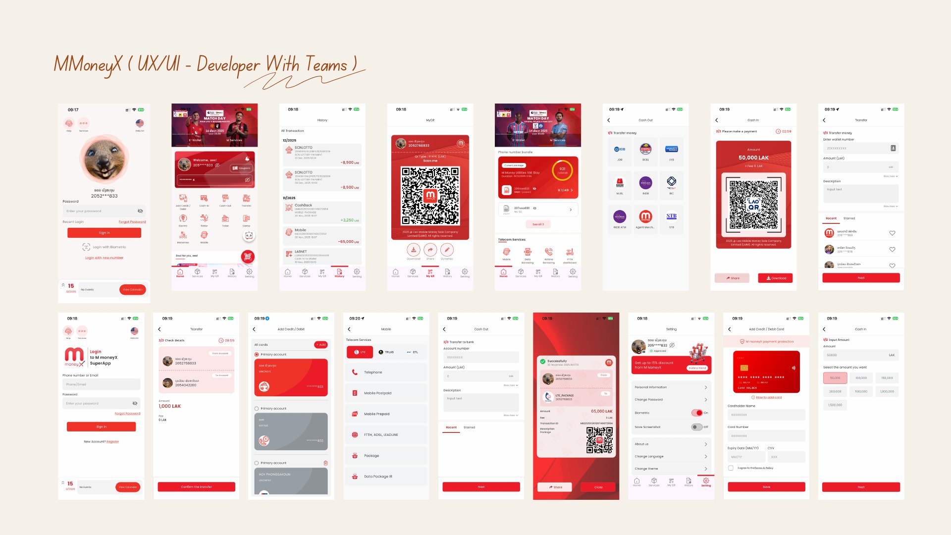 UX/UI portfolio slide 5