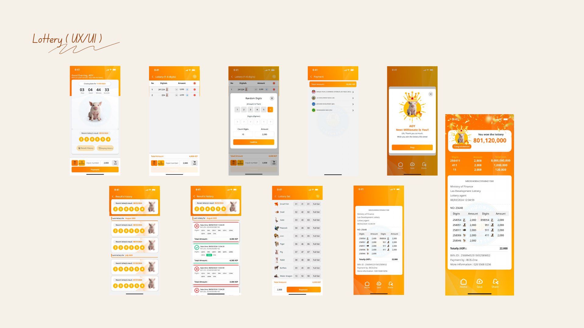UX/UI portfolio slide 7